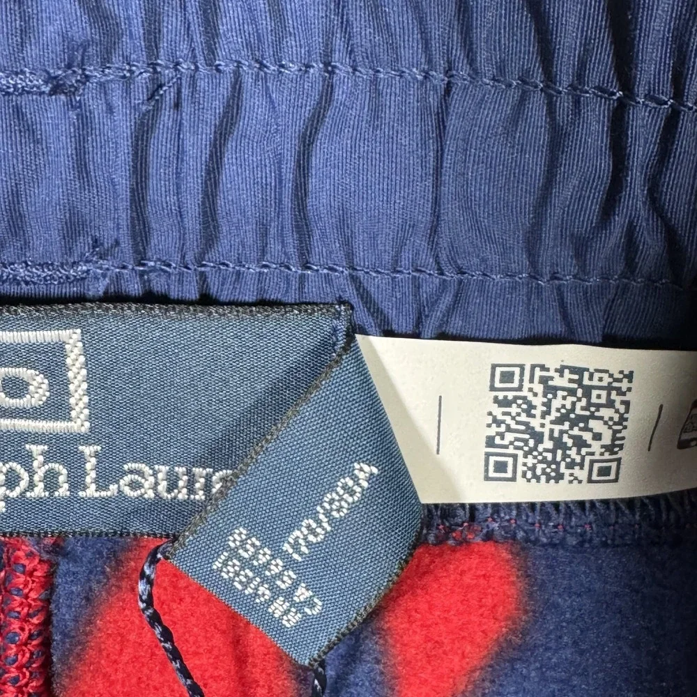 Ralph Lauren‎ Fleece Sweatpants Mens S Snowflake Winter Fleece Jogger Pants